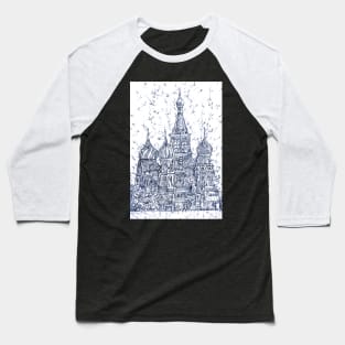 KREMLIN - pencil painting Baseball T-Shirt